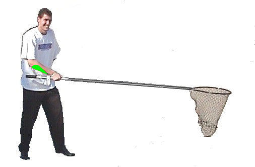 Turboset Power Booster "Tournament" and Landing Net 7/8" to 1-1/2" dia. Heavy Duty