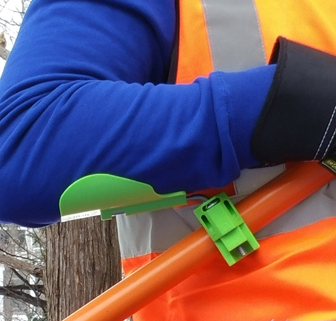 Why Strain? Leverage Booster for Pole Saw/Pole Pruner Quick Clip Small HD 1-1/4" dia.